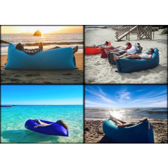 Nafukovací vak Sedco Sofair Pillow LAZY, Oranžový