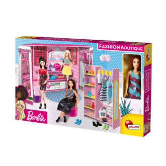 Lisciani Barbie módní butik s panenkou
