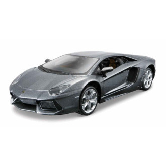 Maisto Stavebnice Lamborghini Aventador LP700-4, Šedé 1:24