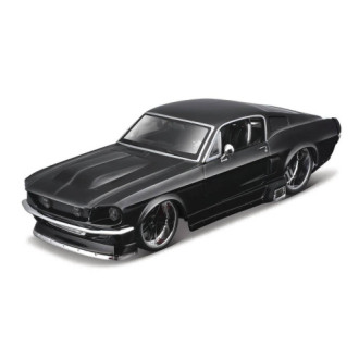 Maisto AssemblyLine Ford Mustang GT (1967), Černý 1:24