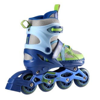 Nils Extreme NJ1828A kolečkové brusle, modro-zelené, vel.S (31-34)