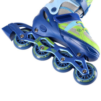 Nils Extreme NJ1828A kolečkové brusle, modro-zelené, vel.L (39-42)