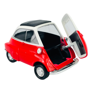 Welly BMW Isetta, červená 1:34
