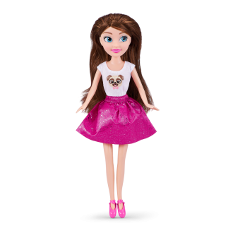 Zuru Panenka Sparkle Girlz se dvěma pejsky