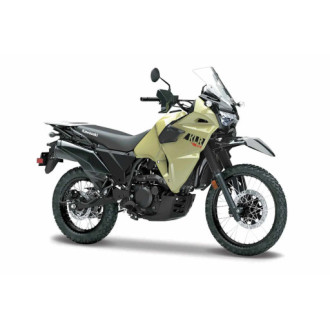 Maisto Kawasaki KLR 650, Khaki černá 1:18