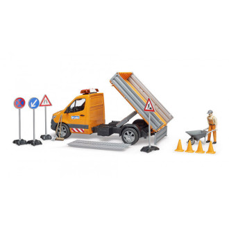 Bruder 2677 MB Sprinter Silničáři s figurkou a příslušenstvím