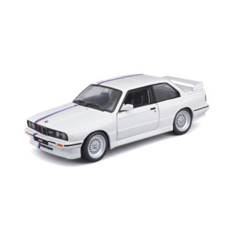 Bburago BMW 3 Series M3 1988 bílé 1:24