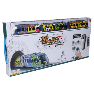 Wiky Vlak graffiti set RC, 117x66 cm