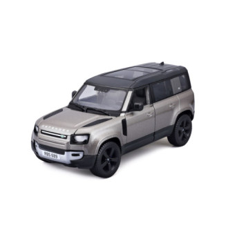 Bburago Plus Land Rover Defender 110 Silver 1:24