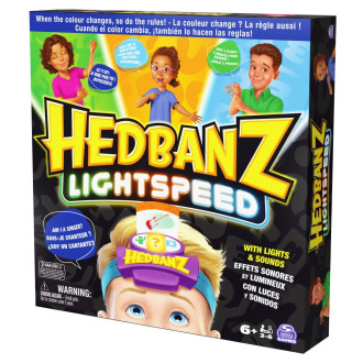 Spin Master Společenská hra Hedbanz lightspeed