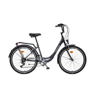 LIBERTY Městské jízdní kolo Avenue 26" 6 spd. 2026 (odpružená vidlice) antracitová