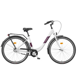 Jízdní kolo Liberty Strada 1spd. 28" 2025 (pevná vidlice) bílá