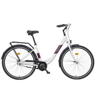 Jízdní kolo Liberty Strada 7spd. NEXUS 28" 2025 (pevná vidlice) bílé