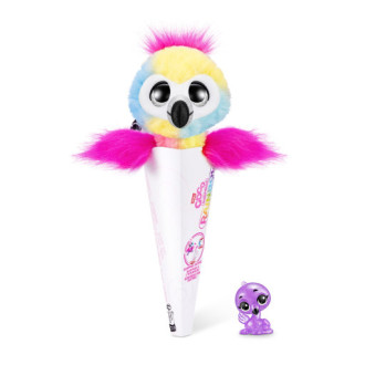 ZURU Coco Rainbow plyšové zvířátko, Papoušek s překvapením