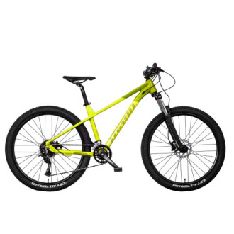Horské jízdní kolo MAYO XC 27,5" EGO TOUR D, rám 17", žluto-zelené