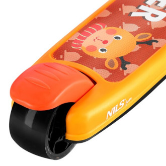 Dětská koloběžka NILS Fun HLB16 Deer Red