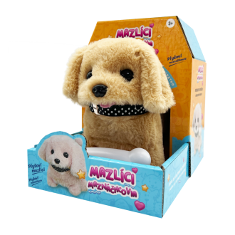 Alltoys Mazlíci pejsek Alík béžový