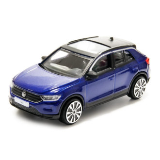 Bburago Volkswagen T-Roc 2021, Modrý 1:43