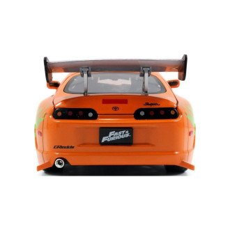 Rychle a zběsile auto 1995 Toyota Supra a figurka Brian O’Conner 1:24