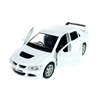 Welly Mitsubishi Lancer EVO VIII, Bílé 1:34-39