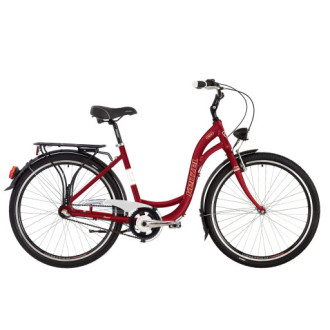 Městské kolo Kenzel Dream Deluxe 7spd 26" 2026 bordové