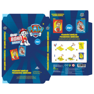 Red Castle Pískování obrázků 2v1, Paw patrol Skye a Everest