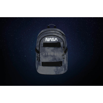 BAAGL Školní batoh Skate NASA Grey