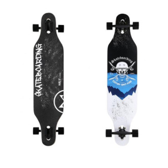 Longboard NILS Extreme Wood Skull, 104x24 cm