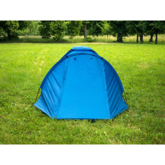 Acra Stan monodome pro 3 osoby s předsíňkou modrý