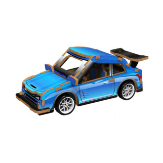Wiky Dřevěné 3D puzzle Závodního auta 13 cm