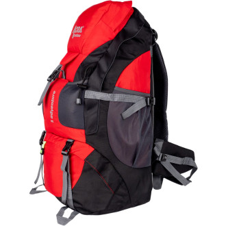 ACRA Batoh BA50-CRV Adventure 50 L na horskou turistiku, červený