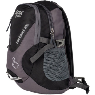 ACRA Batoh BA20-CRN Backpack 20 L turistický černý
