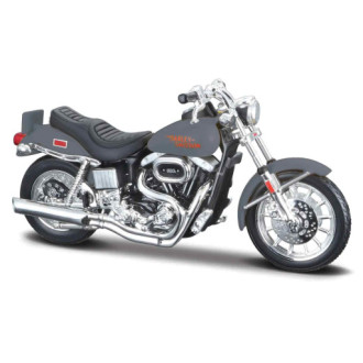 Maisto Harley Davidson FXS Low Rider (1977), šedá, blister box, 1:18