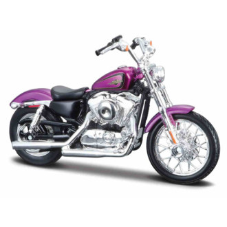 Maisto Harley Davidson XL 1200V Seventy Two (2013), fialová, blister box, 1:18