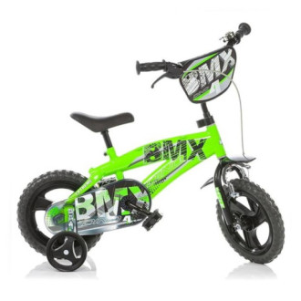 Dino Bikes 125XL Dětské kolo BMX 12", zelené