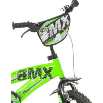 Dino Bikes 125XL Dětské kolo BMX 12", zelené