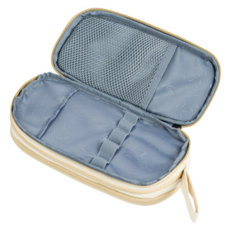 BAAGL 3 SET Coolmate Beige: batoh, penál, sáček