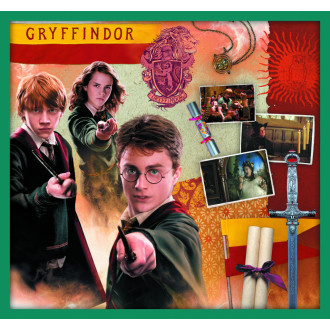Trefl puzzle set 10v1 - Ve světě Harryho Pottera