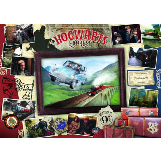 Trefl puzzle 934 dílků - Harryho Potter, Bradavický expres