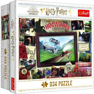 Trefl puzzle 934 dílků - Harryho Potter, Bradavický expres