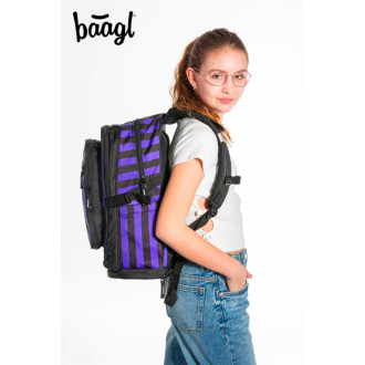 BAAGL Školní batoh Cubic Wednesday