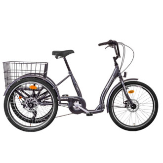 Liberty Trojkolka COMFY 6spd. Disk 2026 antracitová