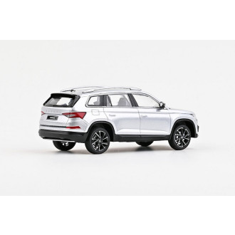 Abrex Škoda Kodiaq FL (2021) Stříbrná Brilliant Metalíza 1:43