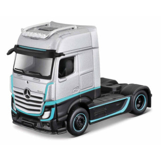Maisto Custom Rig, Mercedes-Benz Actros 1851, stříbrno-černá, 1:64