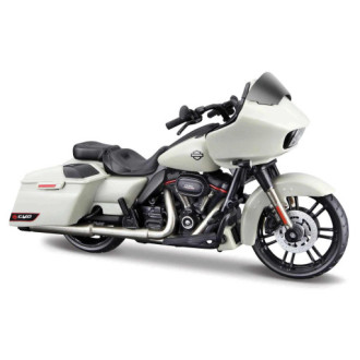 Maisto Harley Davidson 2018 CVO Road Glide, šedo-bílá, 1:18
