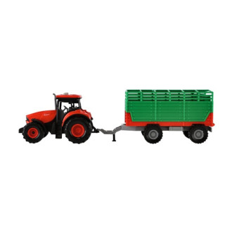 Traktor Zetor s vlečkou se světlem a zvukem, 36 cm