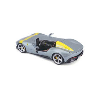 Bburago Ferrari Monza SP1 Silver Blue 1:24
