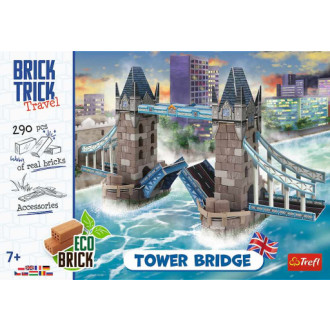Trefl Brick Trick Travel Tower Bridge, 290 dílků