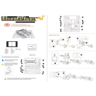 METAL EARTH 3D puzzle Tank Chi Ha