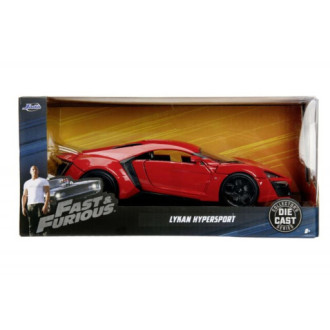 Rychle a zběsile auto Lykan Hyperspot 1:24
